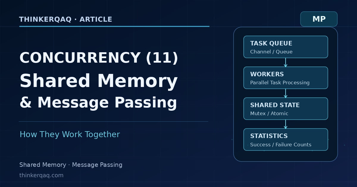 Concurrency Programming (11): Shared Memory and Message Passing — How They Work Together