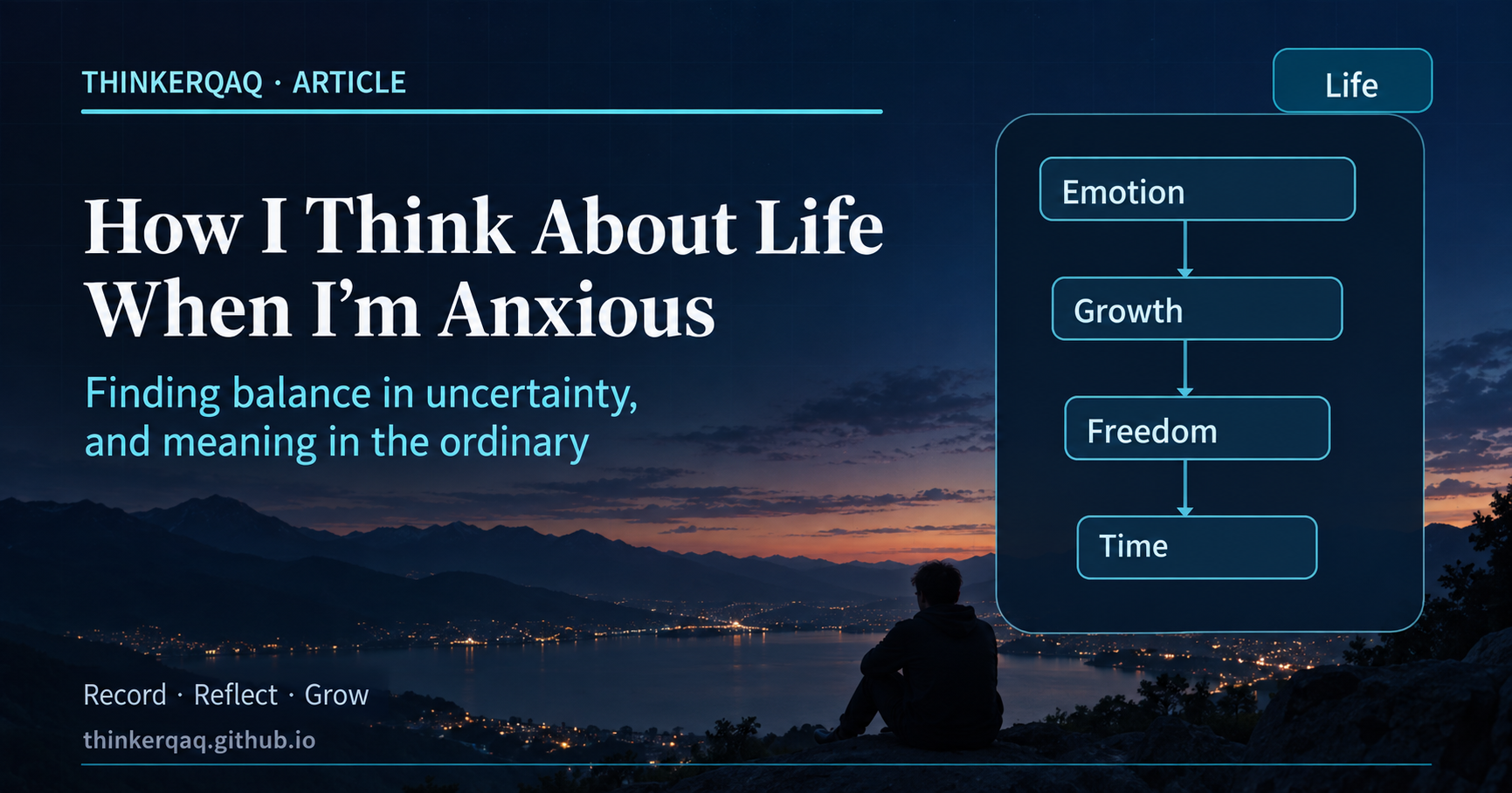 What I Think About When I'm Anxious: Life and Planning